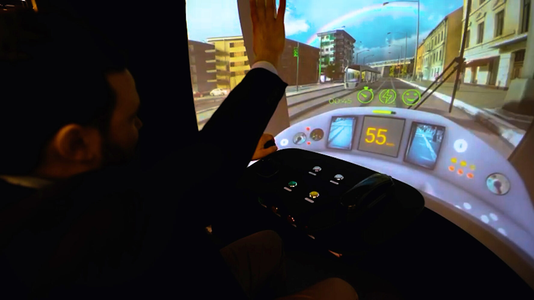 RATP streetcar simulator